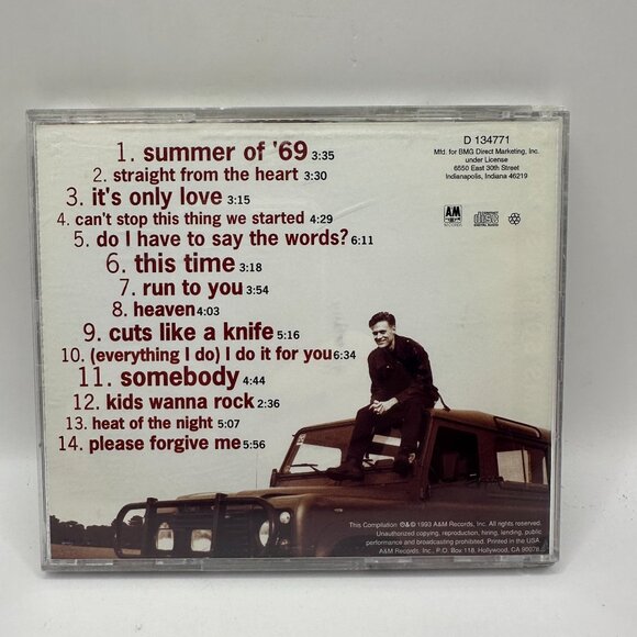 Bryan Adams - So Far So Good CD BMG Music - Picture 2 of 5